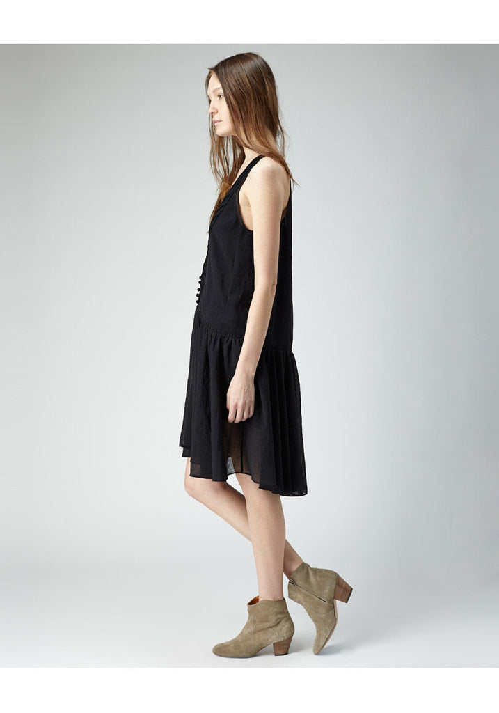 Layered Drop-Waist Dress