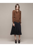 Long Sleeved Asymmetrical Knit