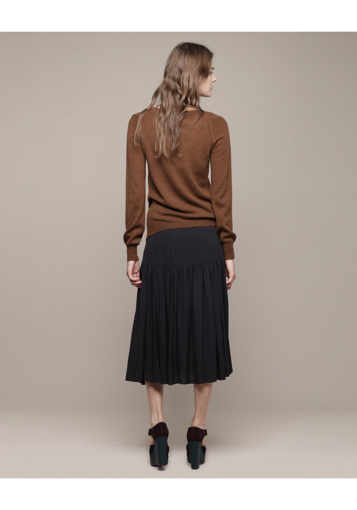 Long Sleeved Asymmetrical Knit