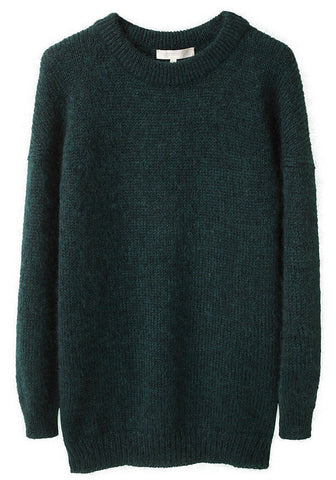 Long Sleeved Crewneck Sweater