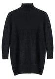 Mock Neck Angora Pullover