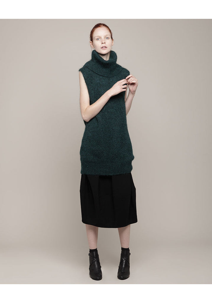 Mohair Turtleneck Tunic