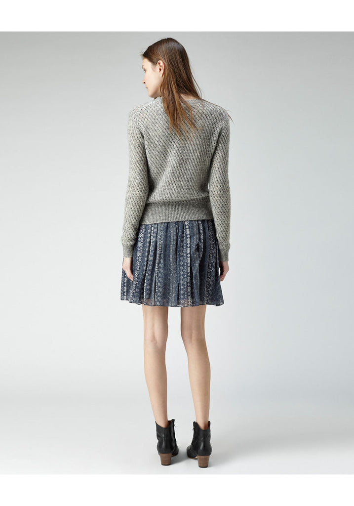 Open Knit Pullover