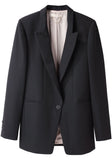Peak Collar Blazer