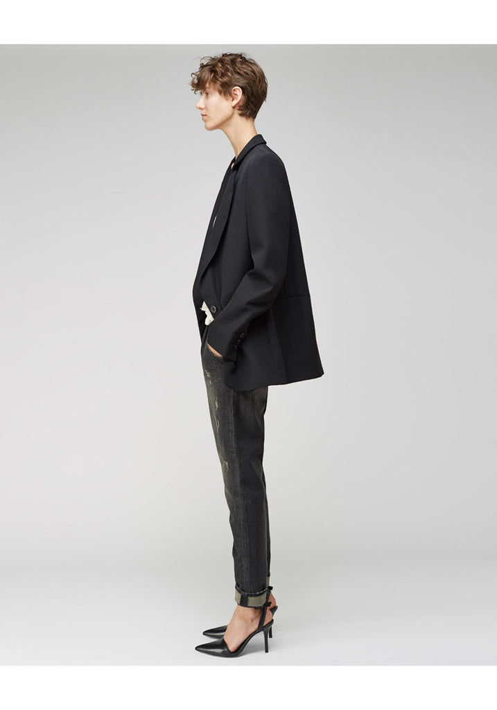 Peak Collar Blazer