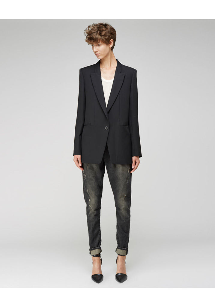 Peak Collar Blazer
