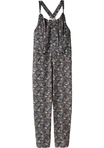 Printed Silk Jumpsuit