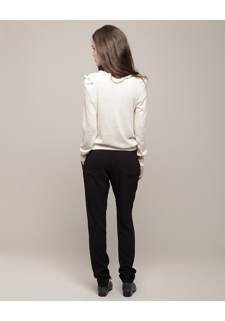 Ruffle Collar Blouse