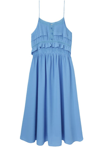 Ruffled Tank Dress