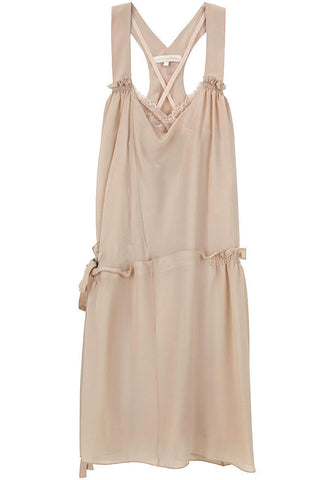 Seersucker Silk Dress