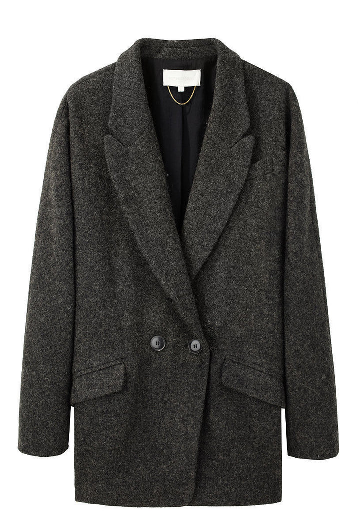 Shearling Collar Topcoat