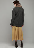 Shearling Collar Topcoat