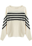 Striped Dolman Pullover