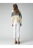Striped Dolman Pullover