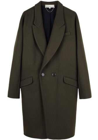 Wool Twill Topcoat