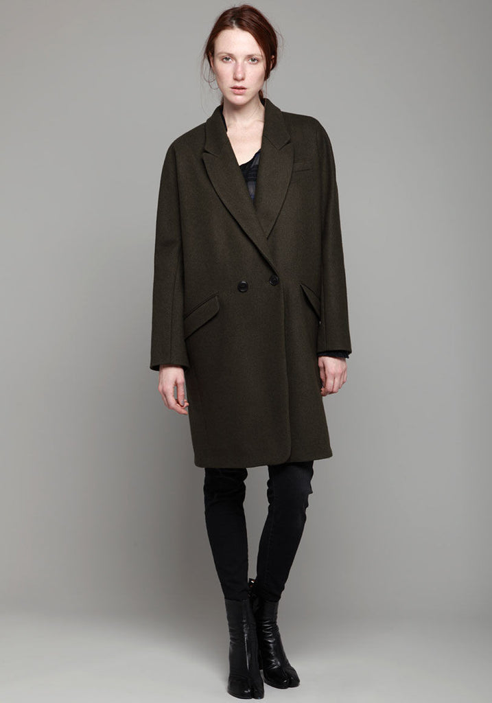 Wool Twill Topcoat