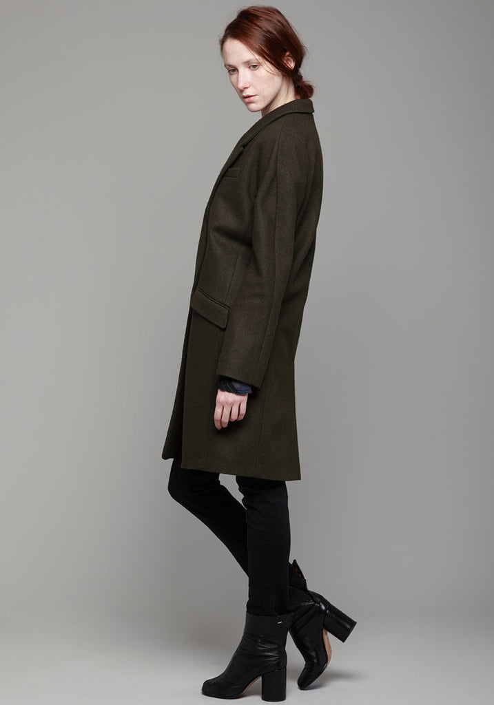 Wool Twill Topcoat