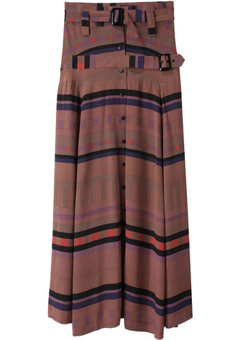 Printed PJ Skirt