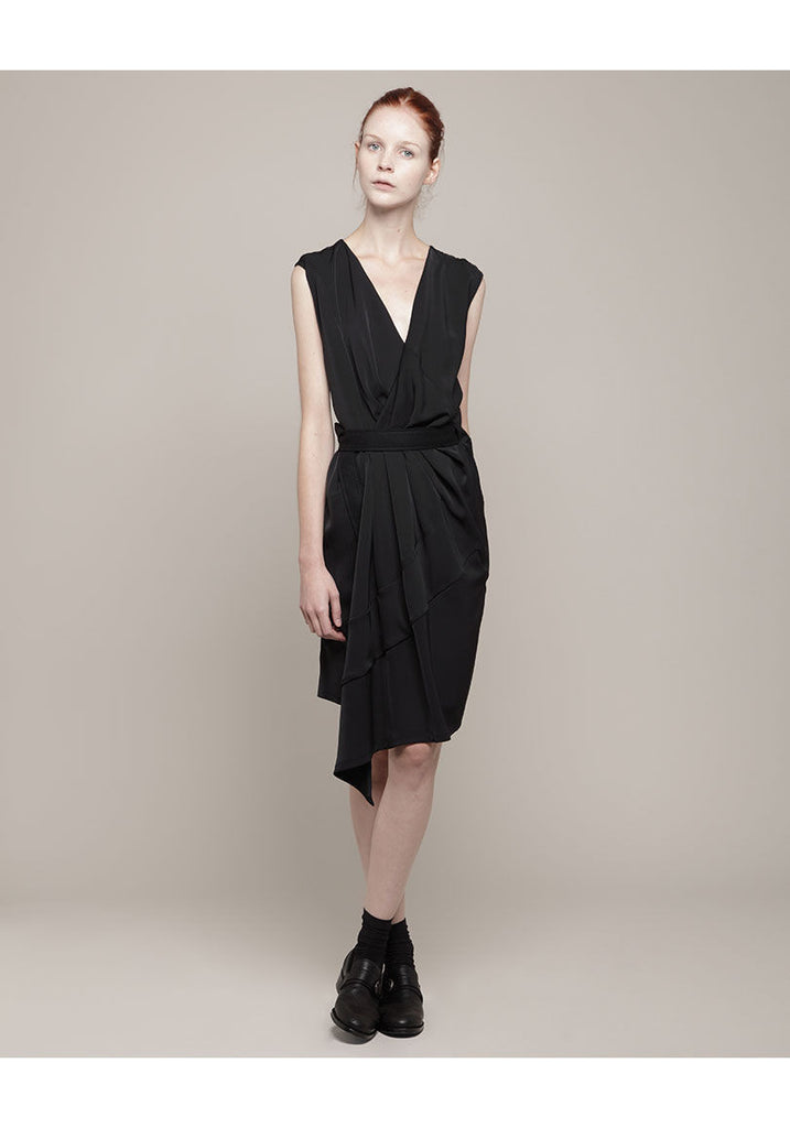 Belted Wrap Dress