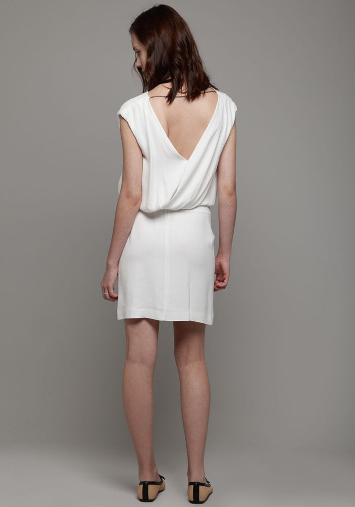 Draped Front Dress
