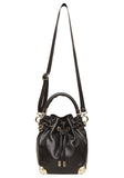 Drawstring Leather Bag