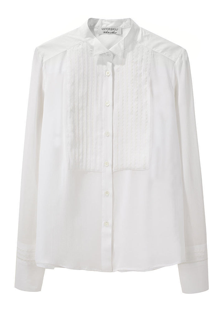 Embroidered White Shirt