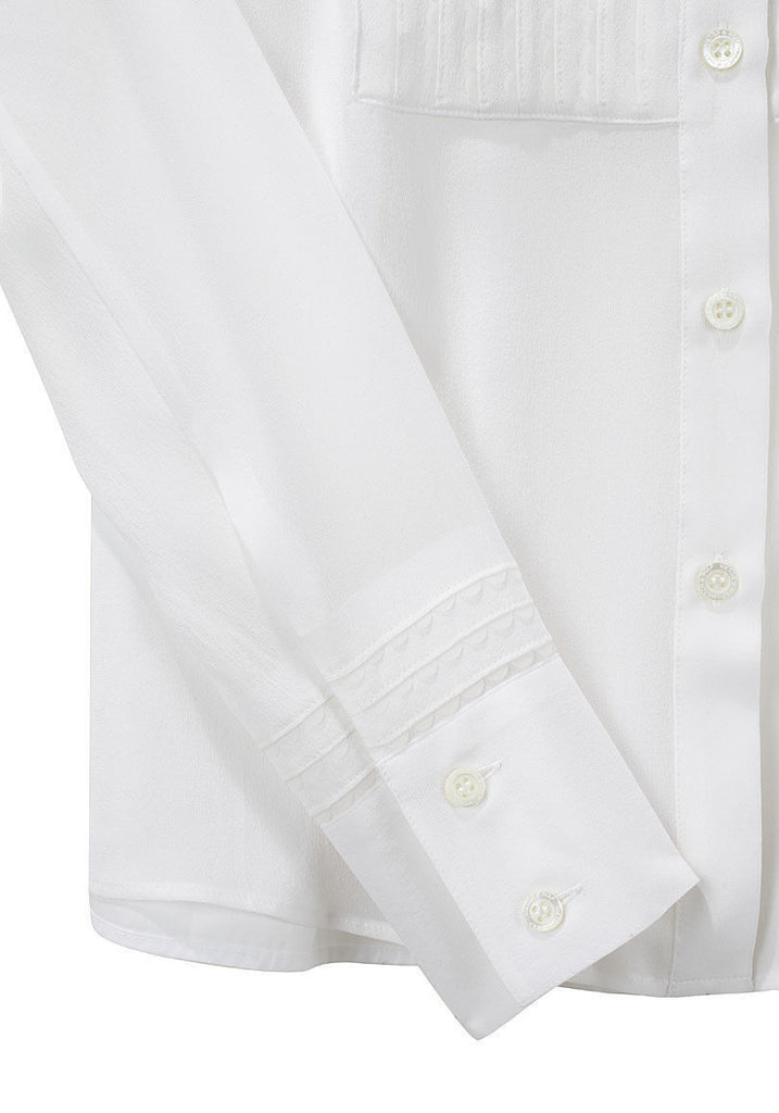Embroidered White Shirt