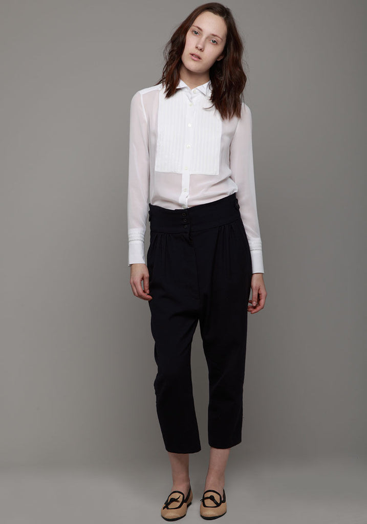 Embroidered White Shirt