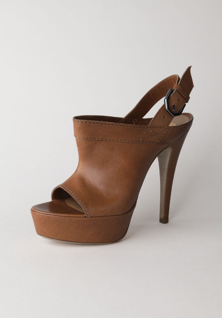 Open Toe Mule Heel