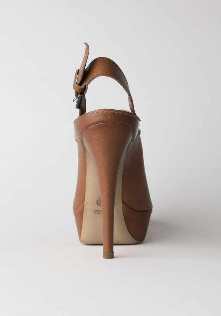 Open Toe Mule Heel