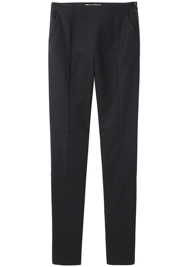 Seamed Wool Trouser