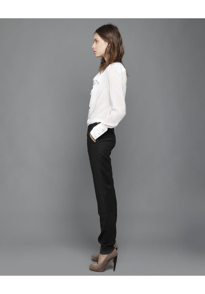 Seamed Wool Trouser