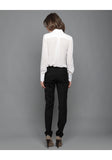 Seamed Wool Trouser