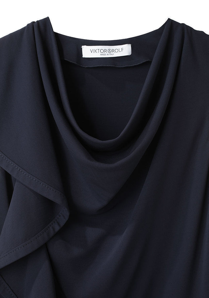 Sleeveless Ruffle Blouse