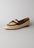 Slip-On Raffia Flat