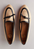 Slip-On Raffia Flat