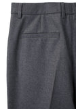 Wool Trouser w/ Rib Cuffs
