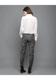 Wool Trouser w/ Rib Cuffs