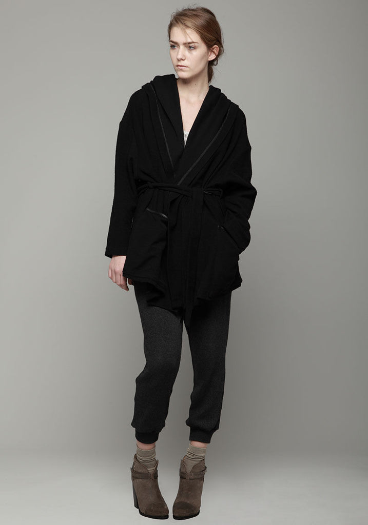 Gambler Terry Cape Coat