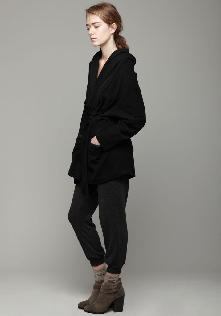 Gambler Terry Cape Coat