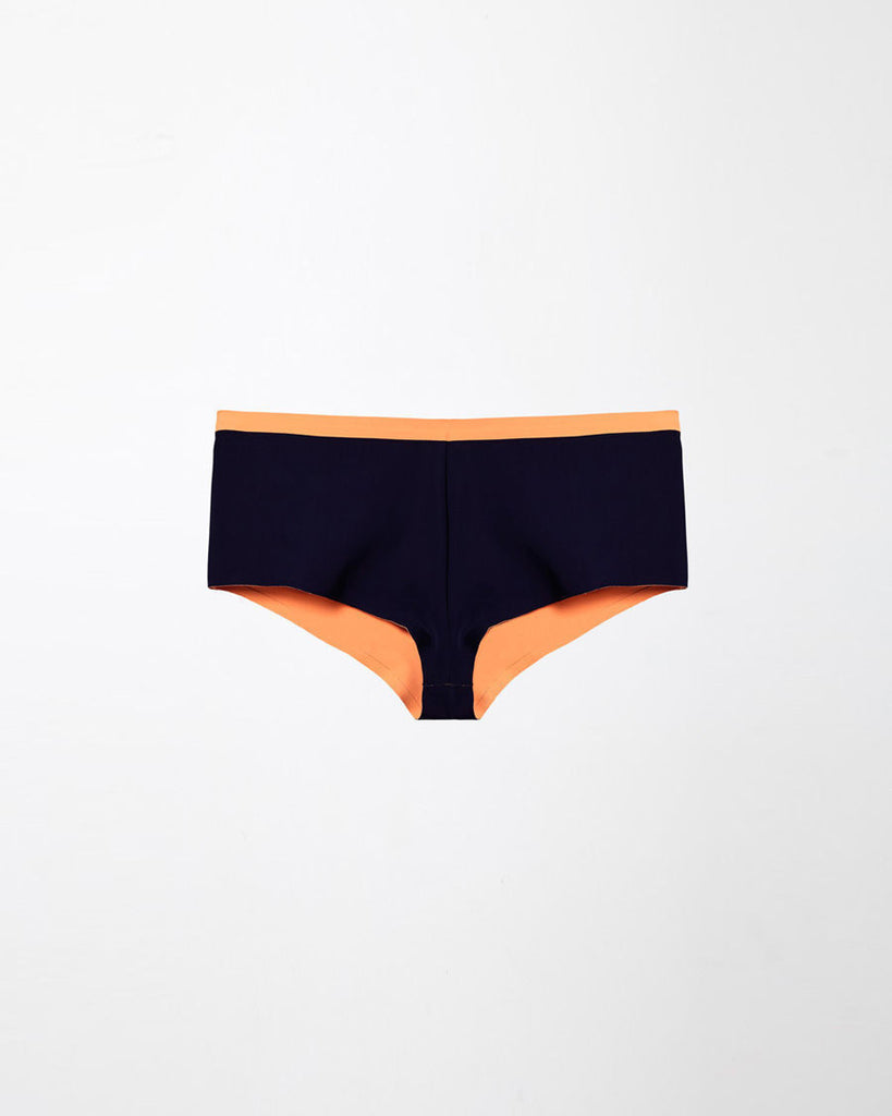 Two-Tone Bonded Swim Shorts