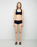 Two-Tone Bonded Swim Top