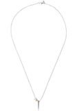 Black Diamond Spike Necklace