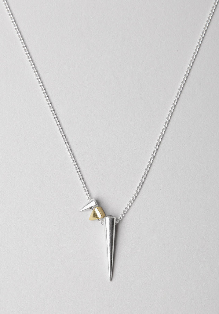 Black Diamond Spike Necklace