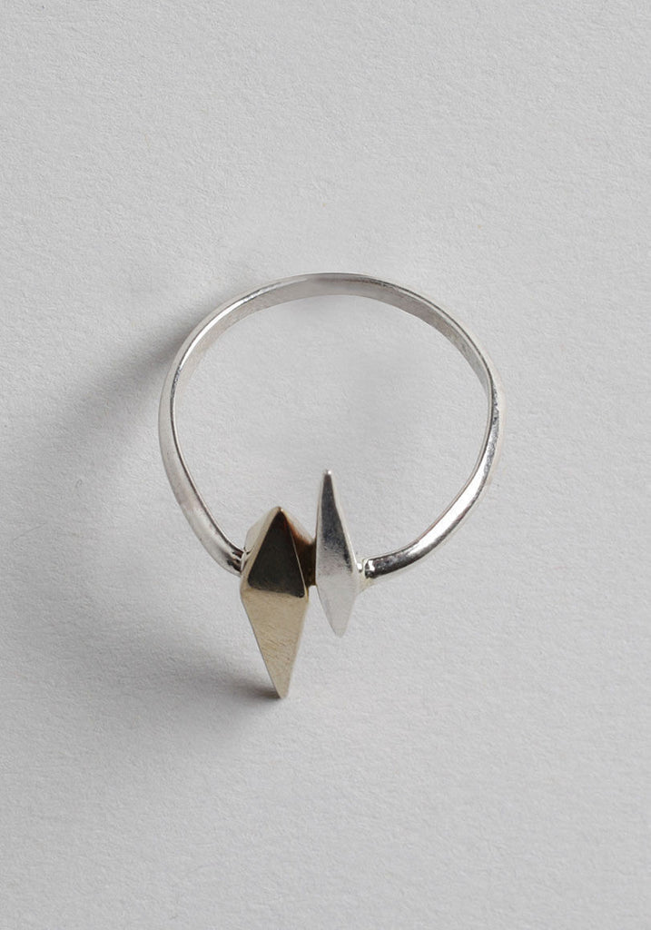 Double Spike Ring