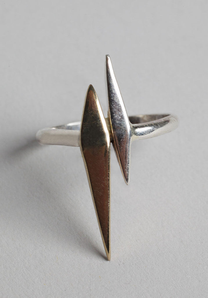 Double Spike Ring