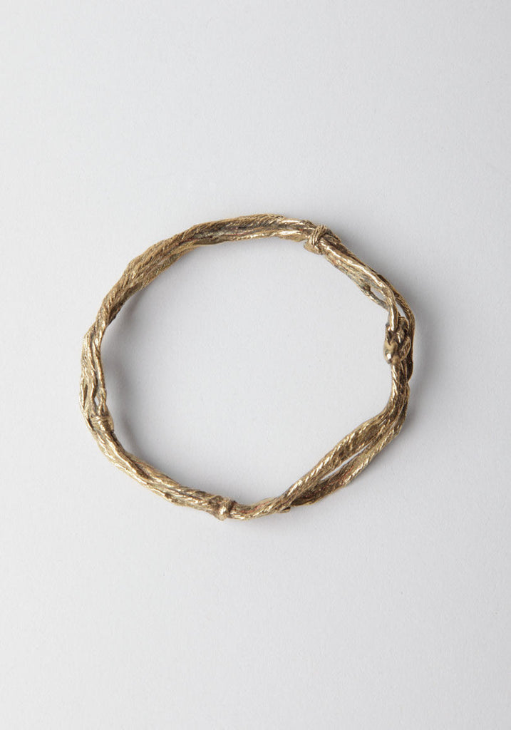 Four Knot Yarn Bracelet