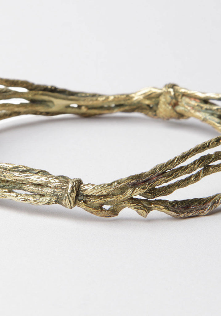 Four Knot Yarn Bracelet