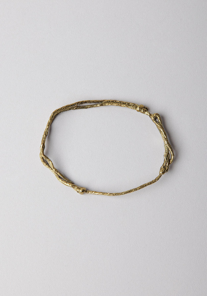 Two Knot Yarn Bracelet