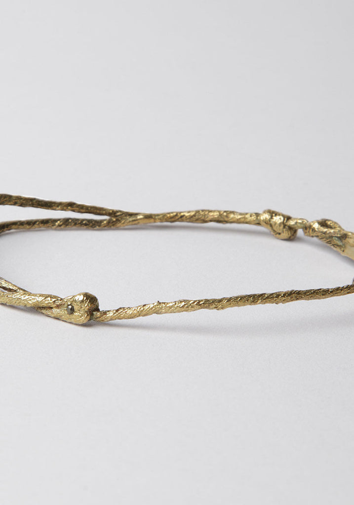 Two Knot Yarn Bracelet